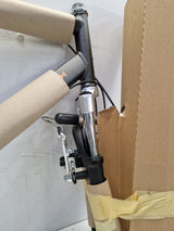 Raleigh Pioneer Trail Crossbar 21-Speed Grey/Green Hybrid Bike - Large 20''