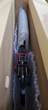 Raleigh Pioneer Trail Crossbar 21-Speed Grey/Green Hybrid Bike - Large 20''