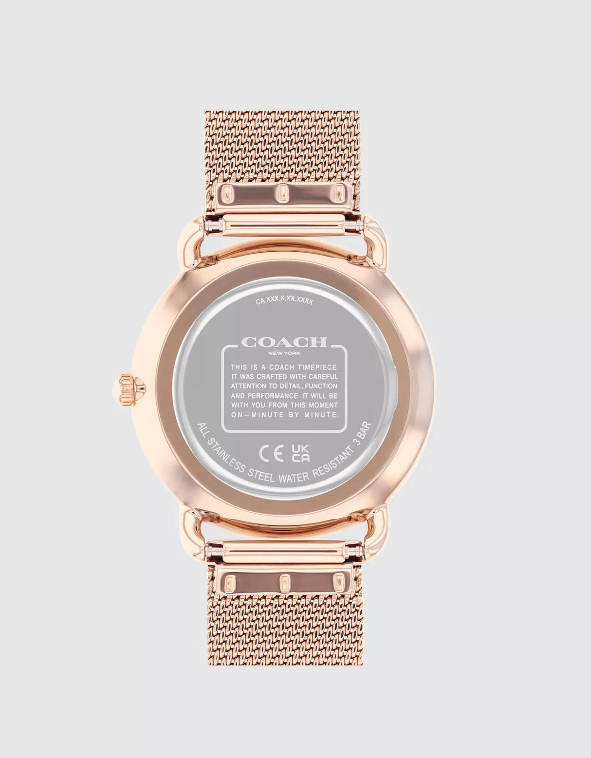 Coach Women's Elliot Stainless Steel 36mm Bracelet Strap Watch - Rose Gold