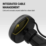 MagicMount MagSafe Compatible Qi2 Wireless Charging Phone Mount - Black