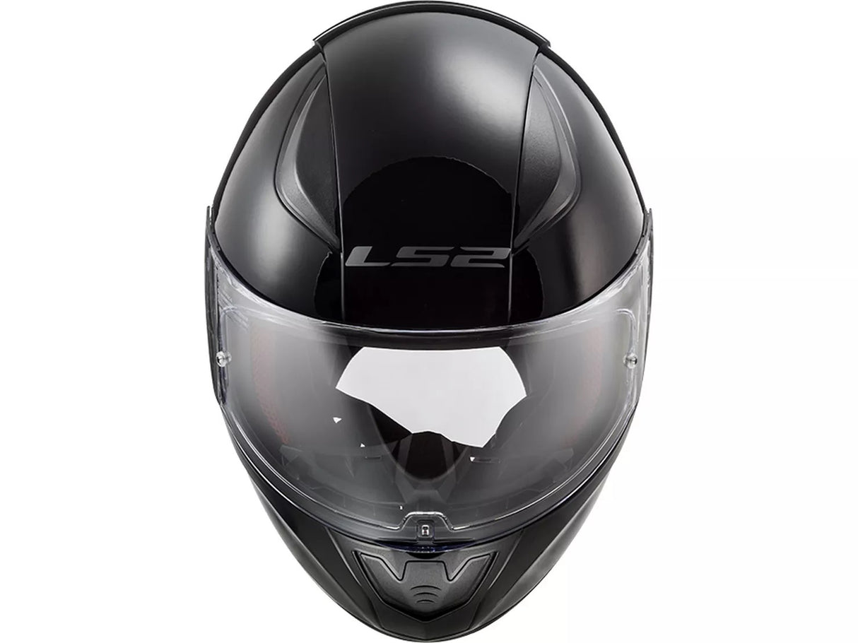 LS2 FF353 Rapid II Road Touring Motorcycle Helmet Size XXL - Gloss Black - Kazoop 