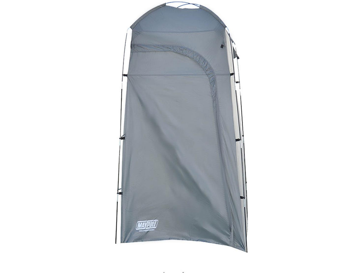 Maypole Polyester Outdoor Shower Utility Tent W120 x D120 x H225cm - Grey