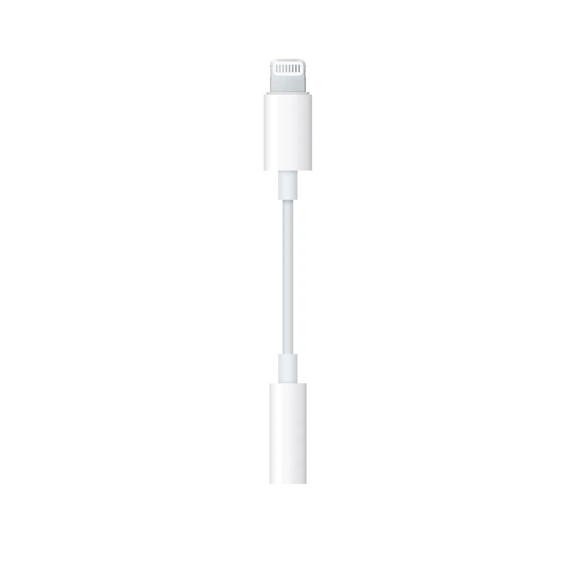 Geniune Apple iPhone Lightning to 3.5 mm Headphone Jack Adapter - White