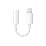 Geniune Apple iPhone Lightning to 3.5 mm Headphone Jack Adapter - White