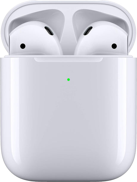 Apple AirPods Wireless Charging Case 2nd generation In-Ear Headphones White - Kazoop 