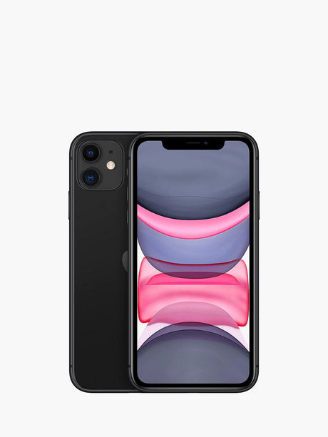 Apple iPhone 11 Unlocked 6.1'' SIM-Free 4G Smartphone 64GB MM693LL/A - Black - Kazoop 
