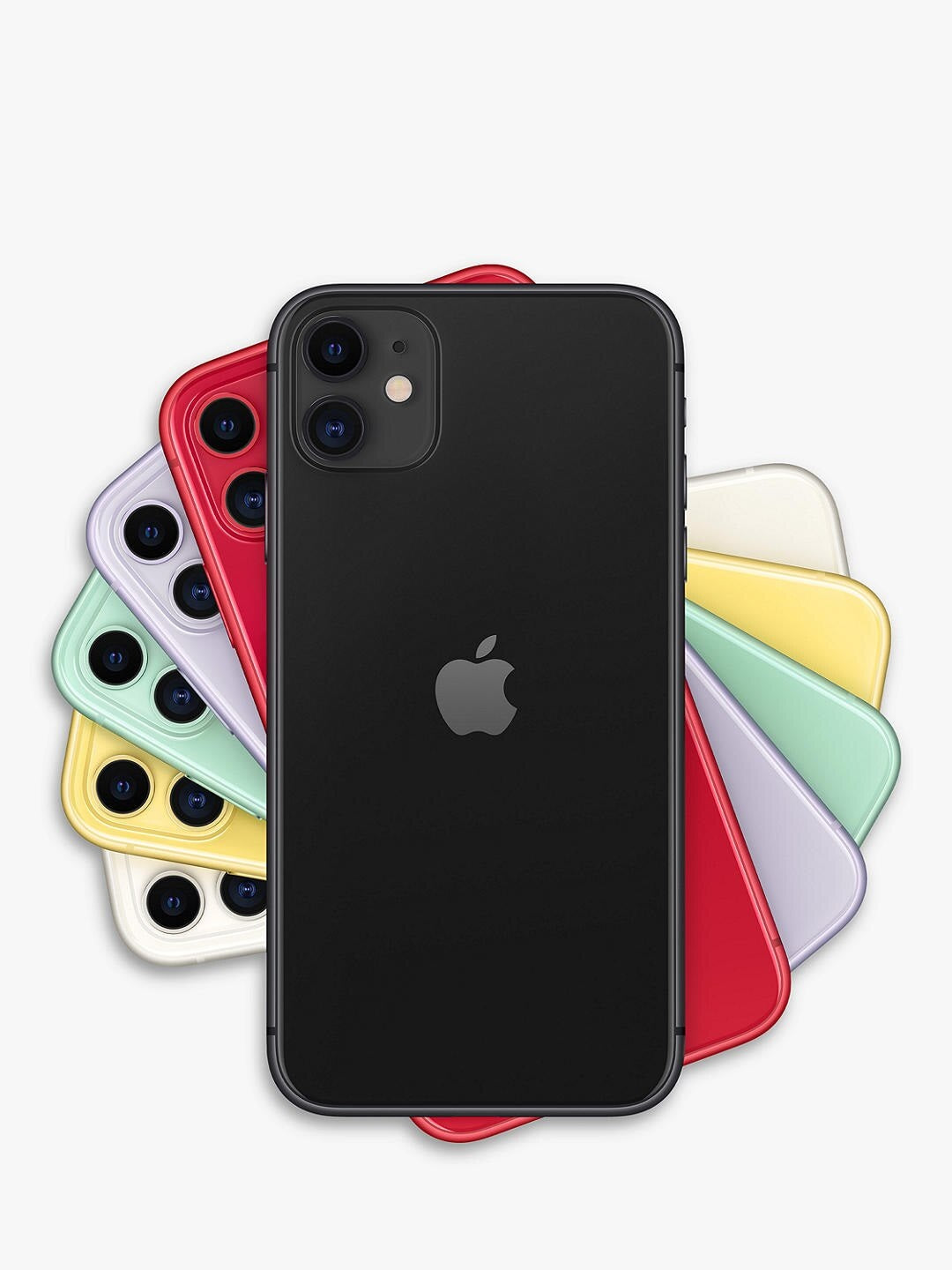 Apple MWLT2B/A iPhone 11 6.1'' 4G Smartphone 64GB Unlocked Sim Free - Black
