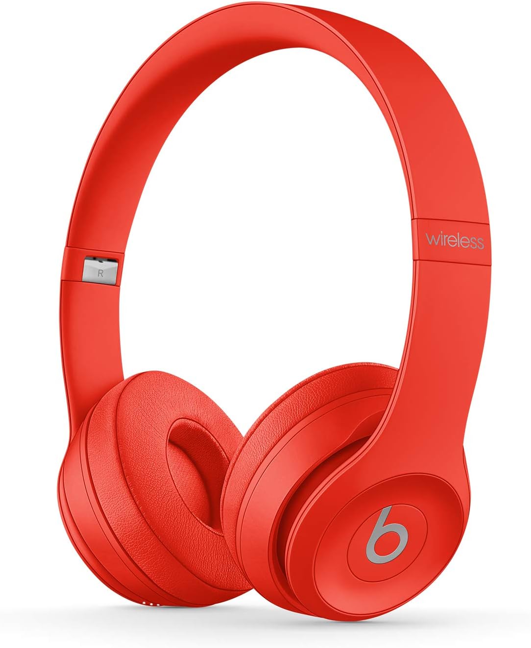 Beats Solo3 Wireless Headphones Over-Head Bluetooth - Red - Kazoop 