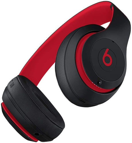 Beats Studio3 Wireless Over-Ear Noise Cancelling Headphones - Black/Red
