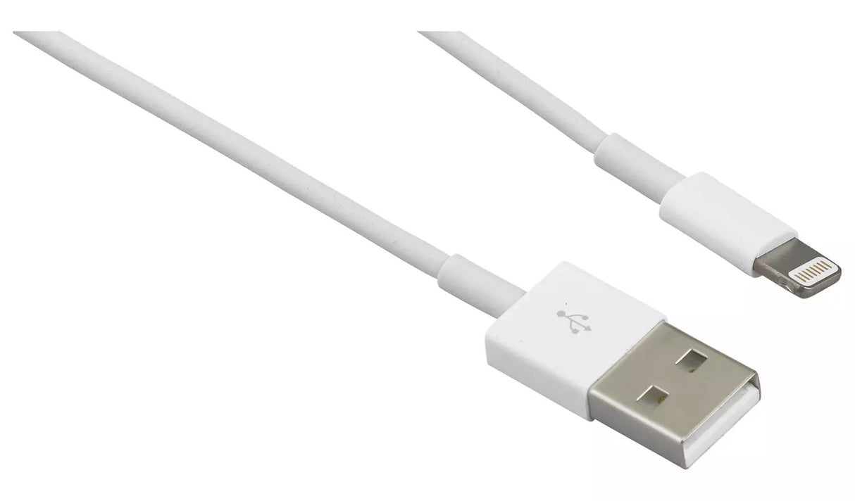 Apple Genuine Lightning to USB 1 Metre Charging Cable MXLY2ZM/A - White