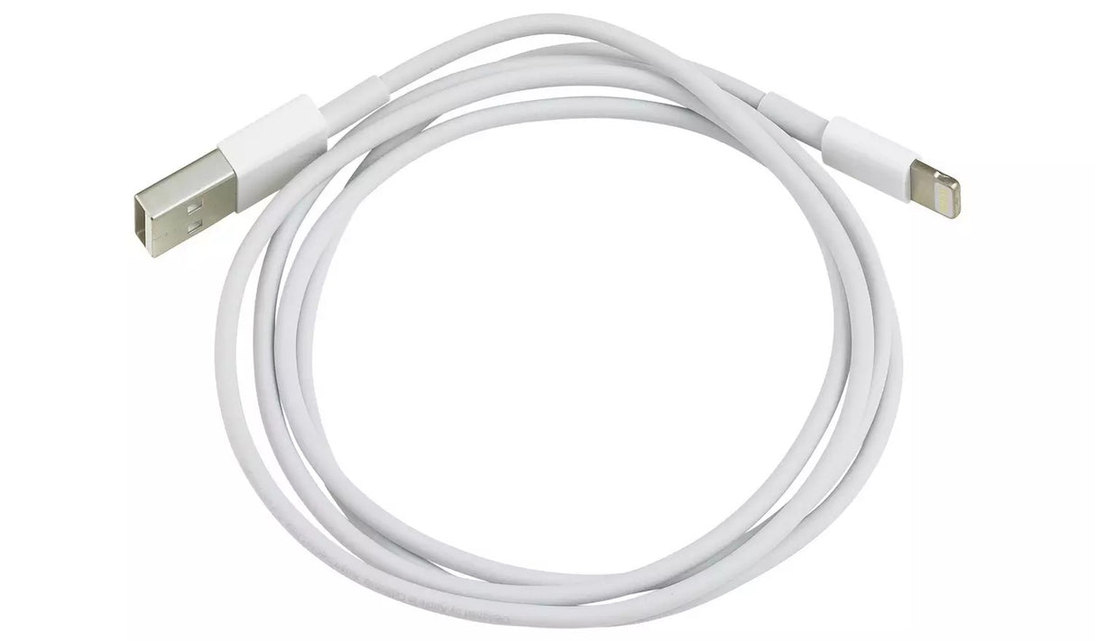 Apple Genuine Lightning to USB 1 Metre Charging Cable MXLY2ZM/A - White