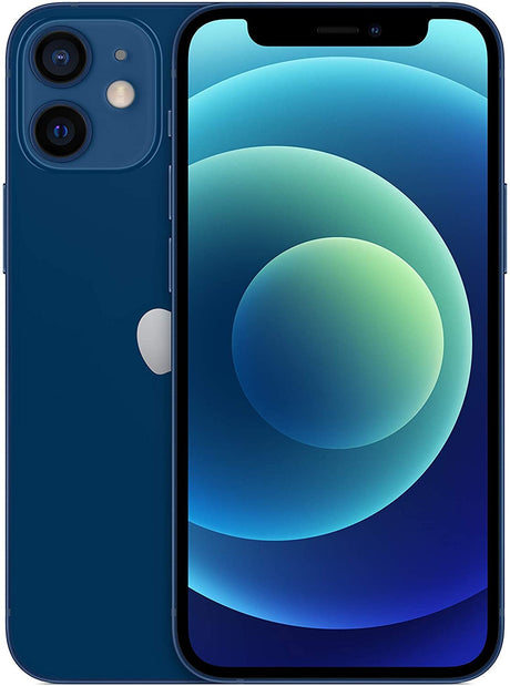 Apple iPhone 12 mini 5G 5.4'' SIM-Free Smartphone 64GB Unlocked - Blue - Kazoop 