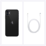 Apple MHDA3B/A iPhone 11 4G 6.1'' iOS Smartphone 64GB Unlocked - Black