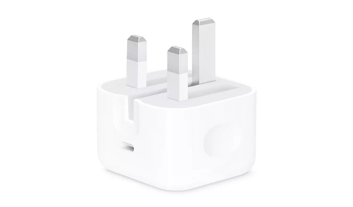 Apple Genuine MUVT3B/A 20W USB-C Power Adapter Plug for iPhone - White