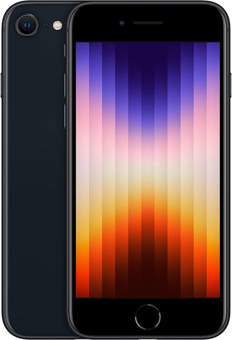Apple MMXF3B/A iPhone SE 5G 4.7" Smartphone 64GB Unlocked 2022 - Midnight - Kazoop 