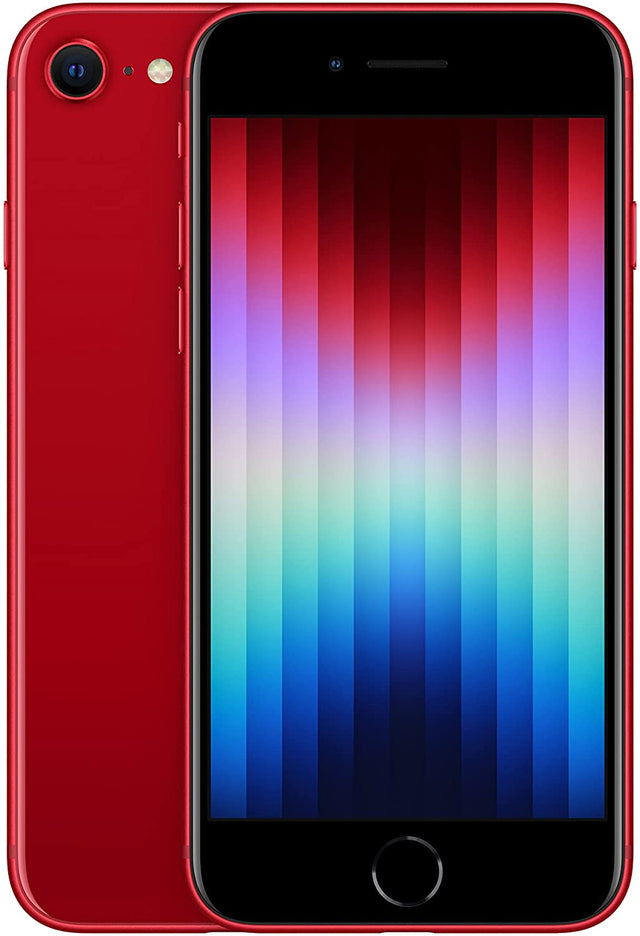 Apple MMXH3B/A iPhone SE 5G 4.7" Smartphone 64GB Unlocked SIM-Free 2022 Red - Kazoop 