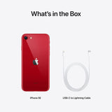 Apple MMXH3B/A iPhone SE 5G 4.7" Smartphone 64GB Unlocked SIM-Free 2022 Red - Kazoop 