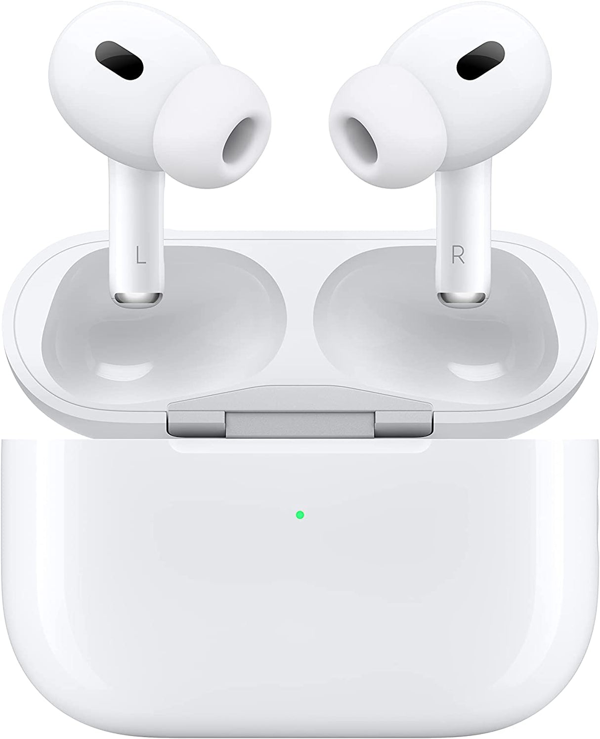 Apple MQD83ZM/A AirPods Pro 2nd Gen with MagSafe Charging Case 2022 - White - Kazoop 