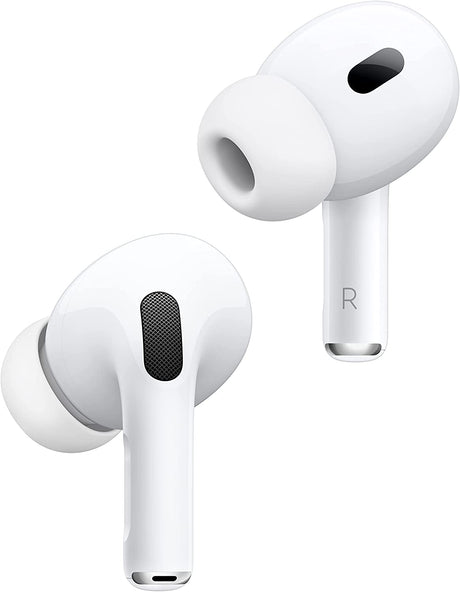 Apple MQD83ZM/A AirPods Pro 2nd Gen with MagSafe Charging Case 2022 - White - Kazoop 