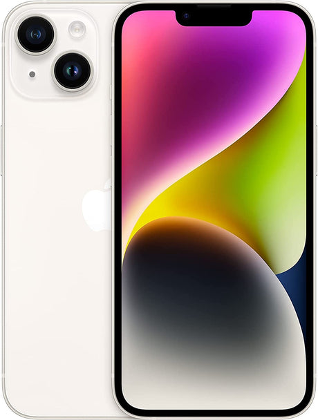 Apple iPhone 14 5G 6.1'' Smartphone 128GB Unlocked SIM-Free - Starlight - Kazoop 