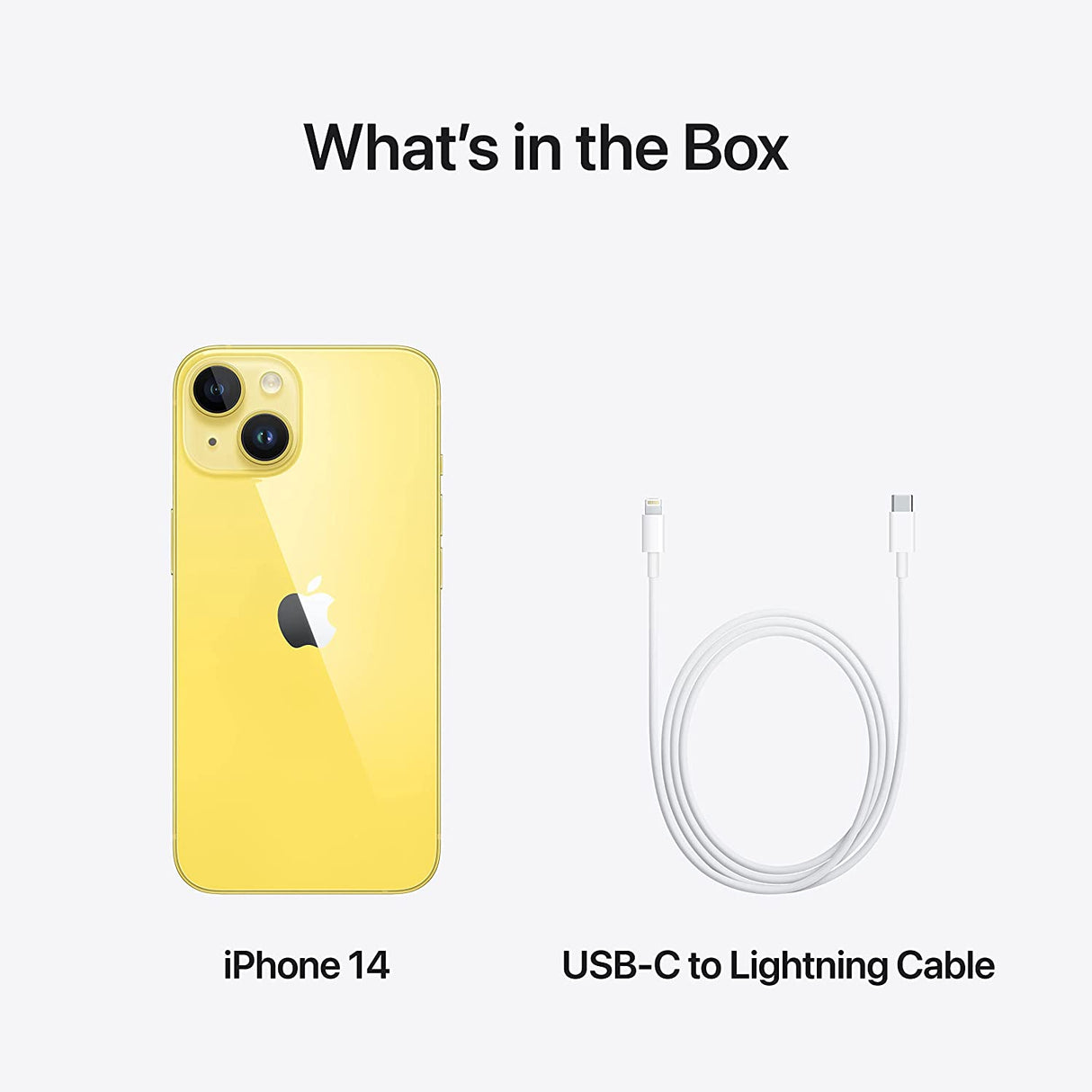 Apple iPhone 14 6.1'' Dual-DIM 5G Smartphone 128GB SIM-Free Unlocked Yellow
