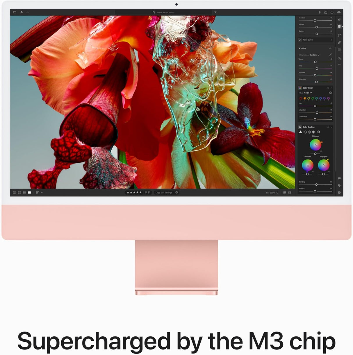 Apple 2023 Apple iMac 8GB RAM 256GB SSD M3 24'' All-in-One Desktop PC - Pink