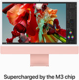 Apple 2023 Apple iMac 8GB RAM 256GB SSD M3 24'' All-in-One Desktop PC - Pink