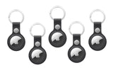 Genuine Apple MT2H3ZM FineWoven Key Ring for AirTag Black (Tag Not Included)