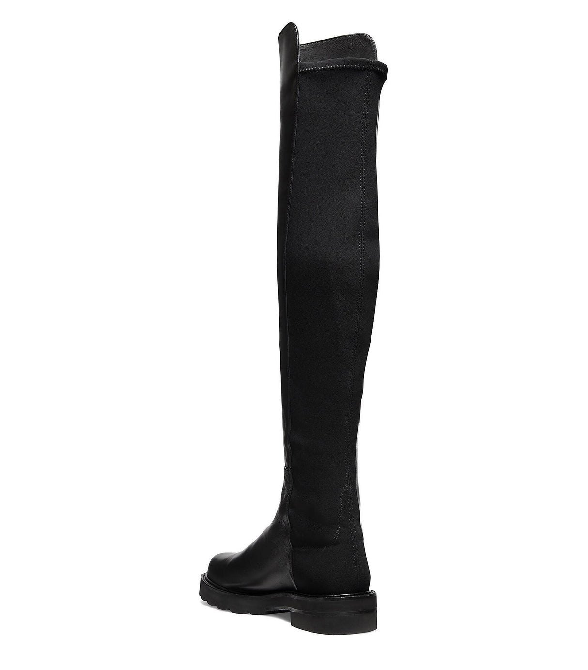 Stuart Weitzman 5050 Lift Women's Back Stretch Knee High Boots - Black - UK4