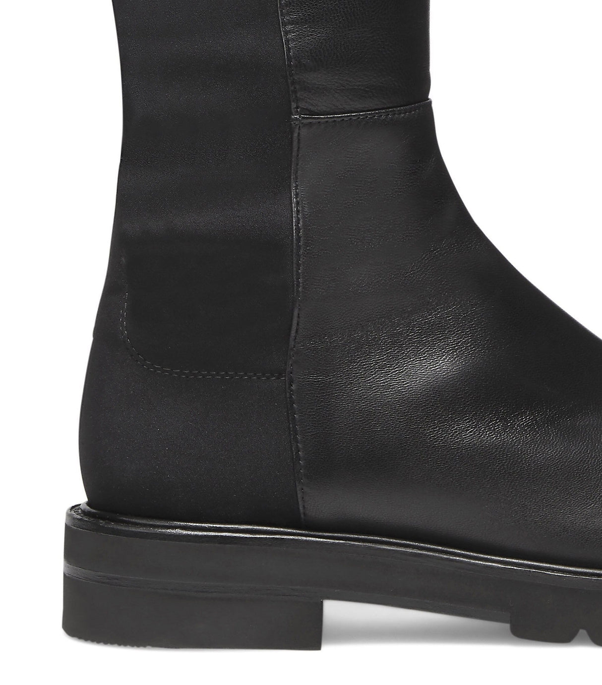 Stuart Weitzman 5050 Lift Women's Back Stretch Knee High Boots - Black - UK4