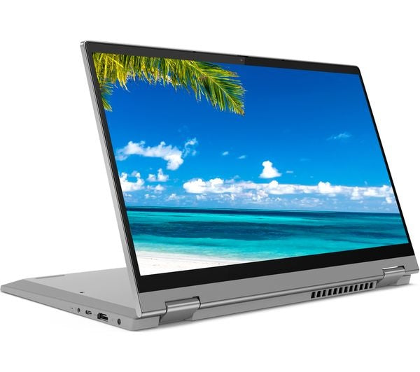 Lenovo IdeaPad Flex 5i Intel Core i3 128GB SSD 14" 2 in 1 Laptop - Grey - Kazoop 