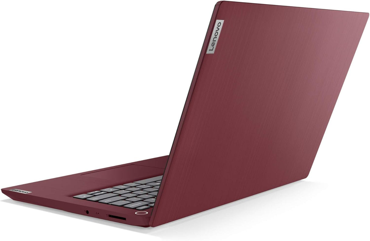 Lenovo IdeaPad Slim 3i Pentium Gold 4GB 128GB SSD 14''' Laptop - Cherry Red - Kazoop 
