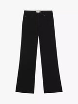 FRAME Women's The Pixie High Rise Ankle Grazer Arrow Jeans Size 26 - Black