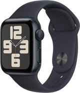 Apple Watch SE 2023 40mm GPS Smartwatch - Size S/M - Midnight Sports Band
