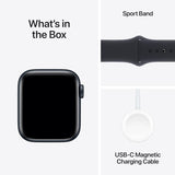 Apple Watch SE 2023 40mm GPS Smartwatch - Size S/M - Midnight Sports Band