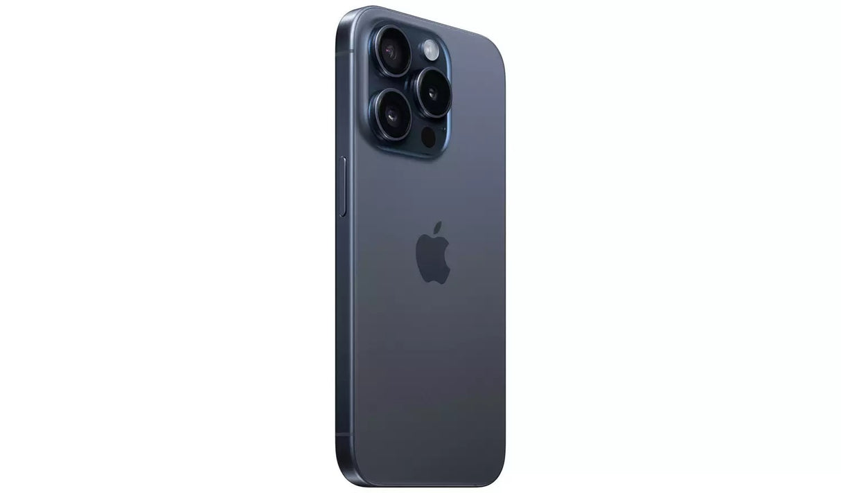 Apple iPhone 15 Pro 128GB SIM-Free 5G Unlocked Smartphone - Blue Titanium - Kazoop 