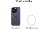 Apple iPhone 15 Pro 128GB SIM-Free 5G Unlocked Smartphone - Blue Titanium - Kazoop 