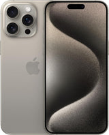 Apple iPhone 15 Pro Max 5G 256GB SIM Free Unlocked Smartphone - Natural - Kazoop 