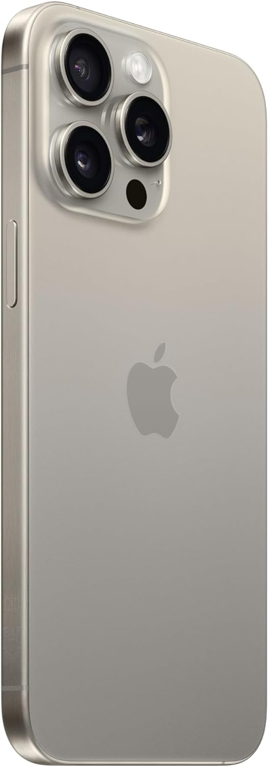 Apple iPhone 15 Pro Max 5G 256GB SIM Free Unlocked Mobile Phone - Natural - Kazoop 