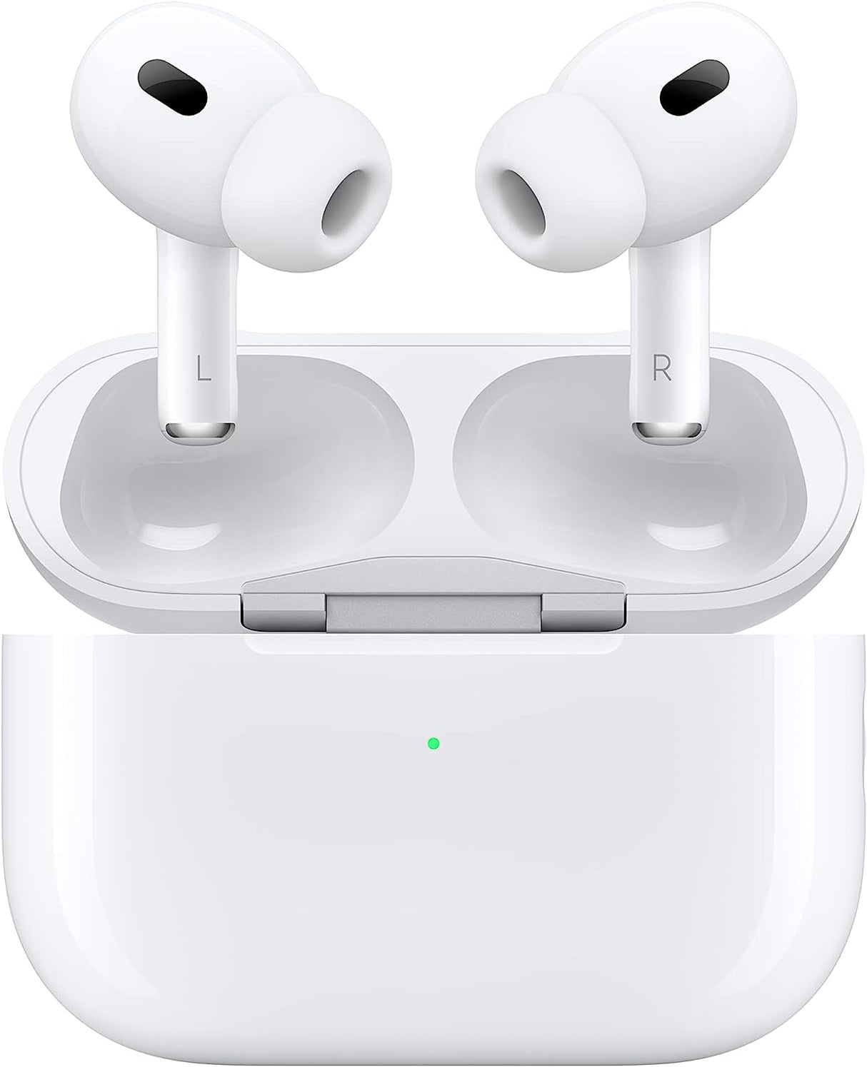 Apple MTJV3ZM/A AirPods Pro 2nd Gen 2023 with MagSafe Charging Case - White - Kazoop 