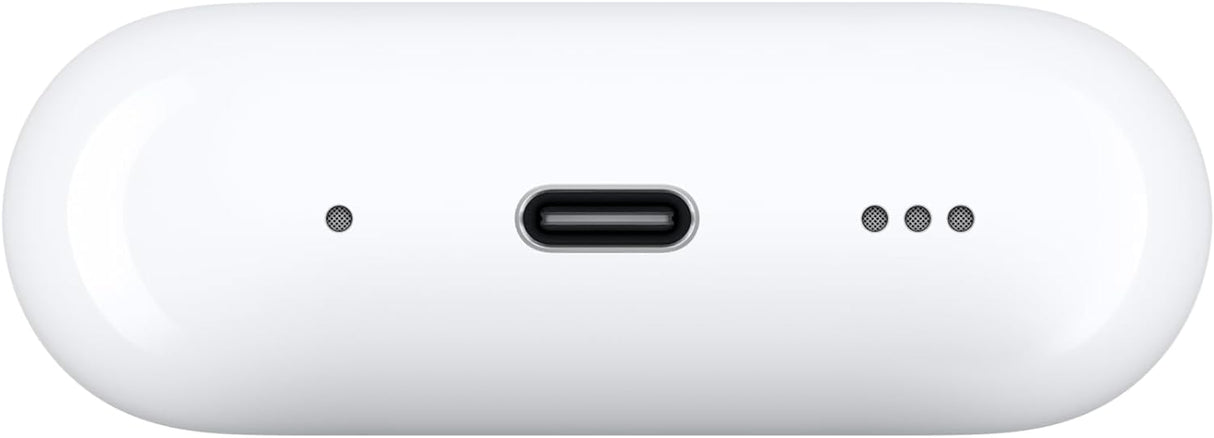 Apple MTJV3ZM/A AirPods Pro 2nd Gen 2023 with MagSafe Charging Case - White - Kazoop 