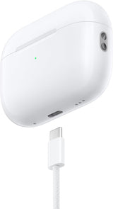 Apple MTJV3ZM/A AirPods Pro 2nd Gen 2023 with MagSafe Charging Case - White - Kazoop 