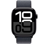 Apple Watch Series 10 GPS 46mm One Size Smartwatch - Jet Black Sport Loop