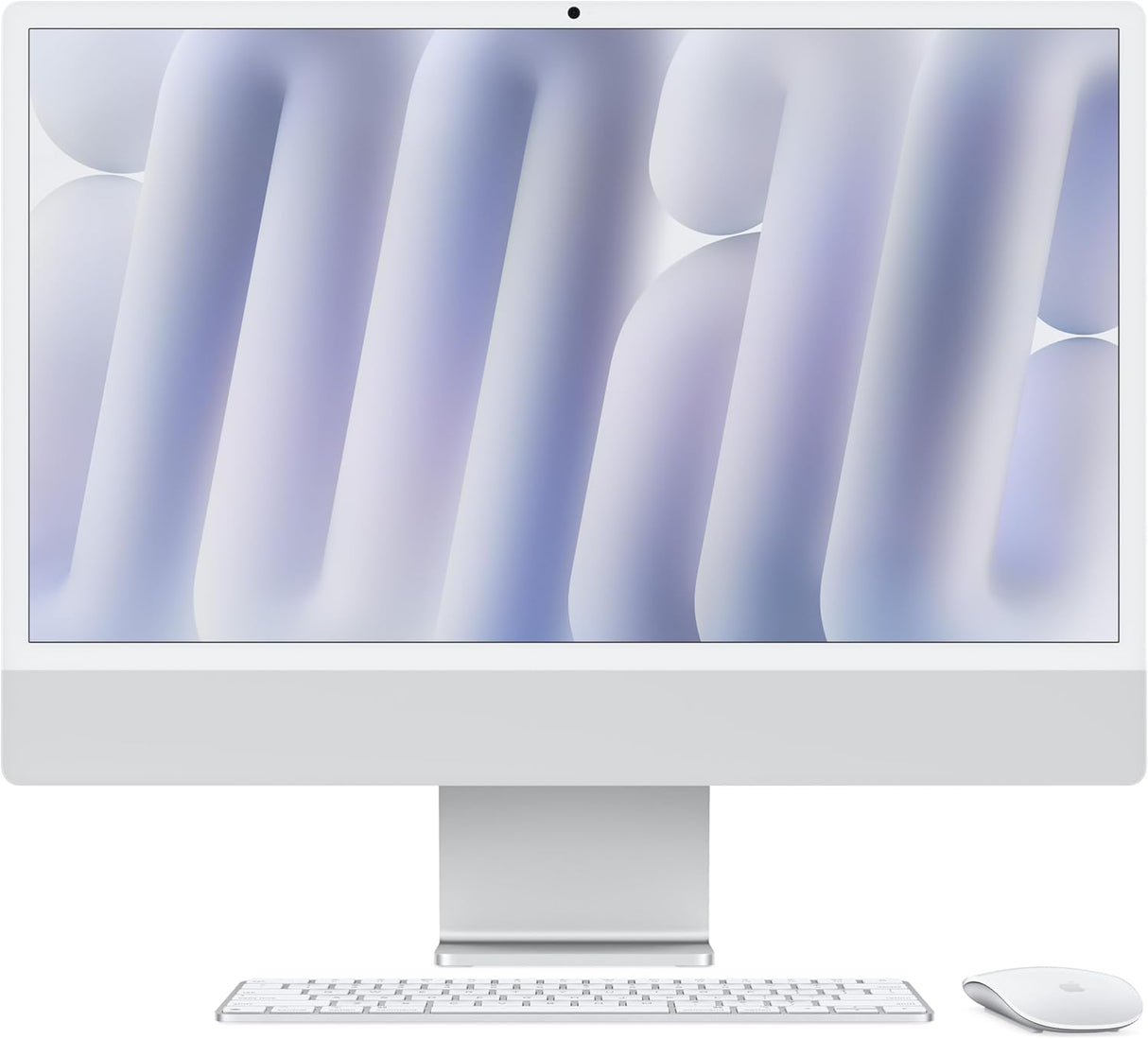 Apple iMac 2024 24'' 4.5K M4 8-Core 16GB RAM 256GB All-in-One PC - Silver