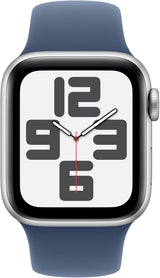 Apple Watch SE GPS+Cellular 40mm Smartwatch - S/M - Silver/Denim Sport Band