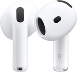 Apple AirPods 4 Wireless Bluetooth Headphones with Charging Case - White - Kazoop 