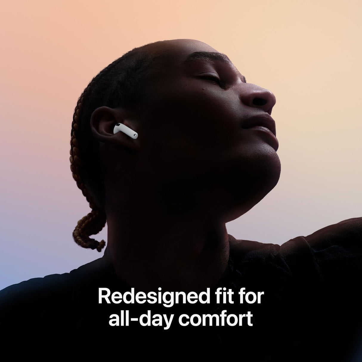 Apple AirPods 4th Gen Active Noise Cancellation Wireless Earbuds -- White