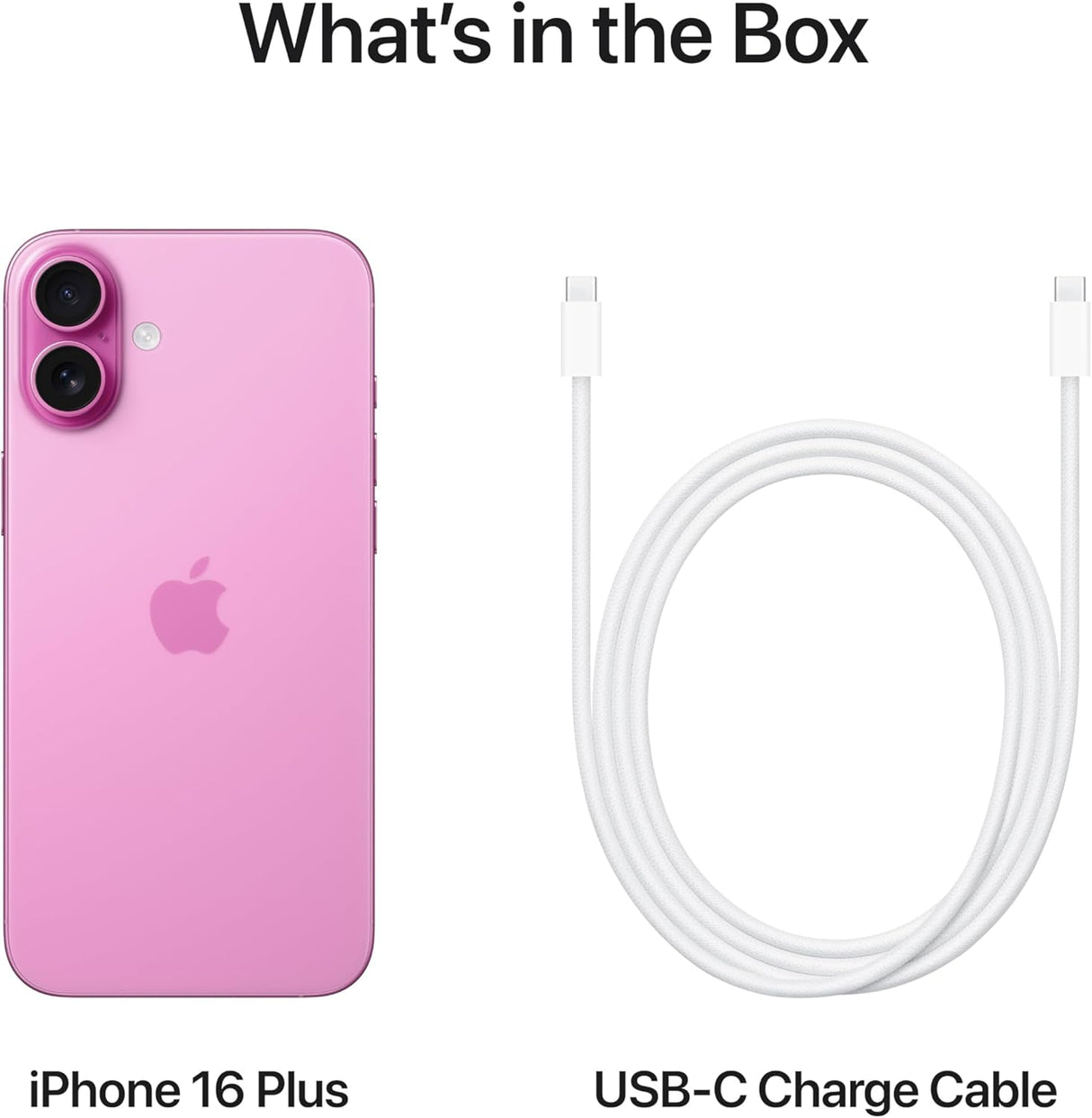 Apple iPhone 16 Plus 5G 6.7'' Smartphone 128GB Unlocked SIM-Free - Pink