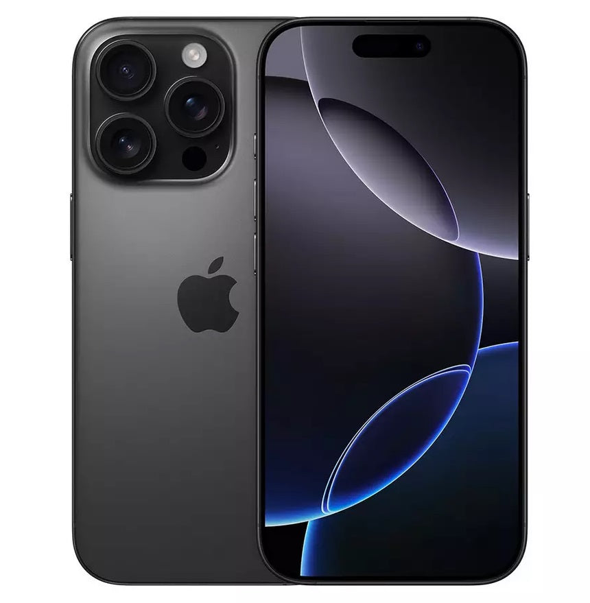 Apple iPhone 16 Pro 5G Smartphone 128GB Unlocked SIM-Free - Black Titanium - Kazoop 