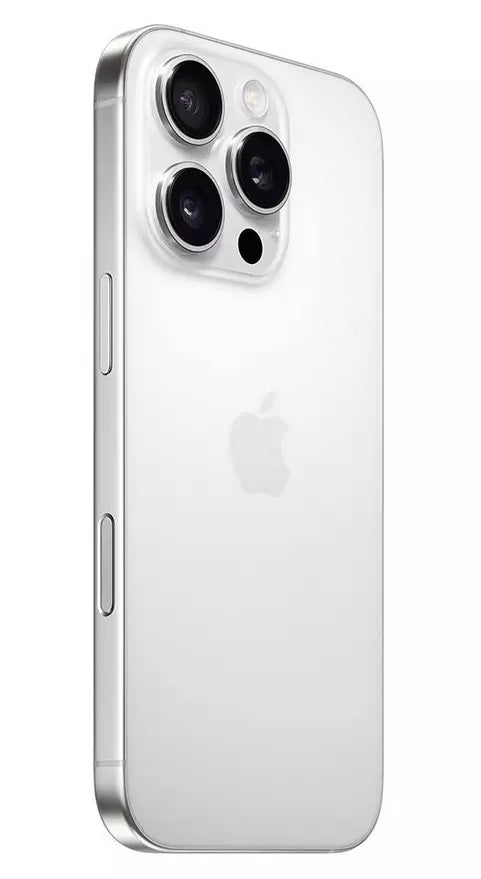 Apple iPhone 16 Pro 5G Smartphone 128GB Unlocked SIM-Free - White Titanium - Kazoop 